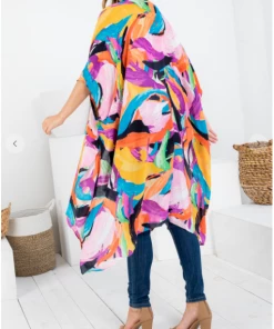 LA SOUL Color Me Happy Kimono Kimonos