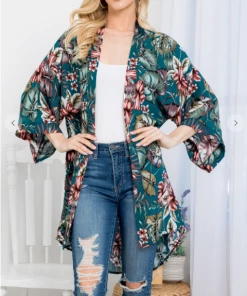 LA SOUL Tropical Dreams Kimono