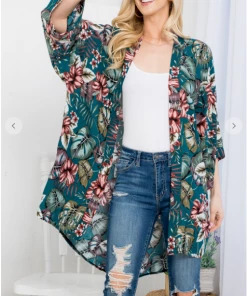 LA SOUL Tropical Dreams Kimono