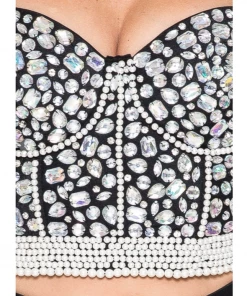 LYDIA Corsets Diamonds And Pearls Jeweled Corset