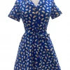 IXIA2 It's A Wrap Corgi Shirt Dress Pin Up Dresses
