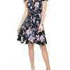 LA SOUL Black Orchid Dress Printed Dresses