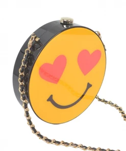 SUZI BAG Heart Smiley Face Purse Purses