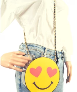 SUZI BAG Heart Smiley Face Purse Purses