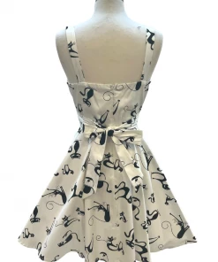 IXIA2 Pin Up Dresses Steal Hearts- White Dress