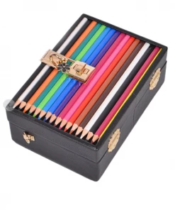 SUZI BAG Purses Pencil Me In Case With Lock And Key