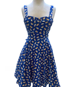 IXIA2 Pin Up Dresses Missy Royal Corgi