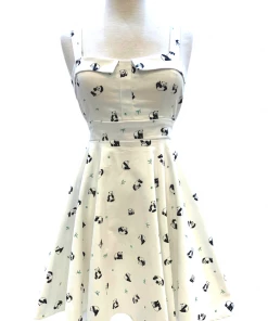 Varga Pin Up Dresses Panda Marilyn Dress