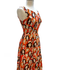 IXIA2 Claire Faces Dress Pin Up Dresses