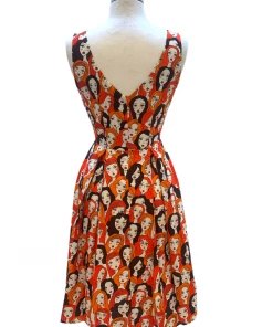 IXIA2 Claire Faces Dress Pin Up Dresses