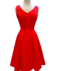 IXIA2 Claire Red Dress