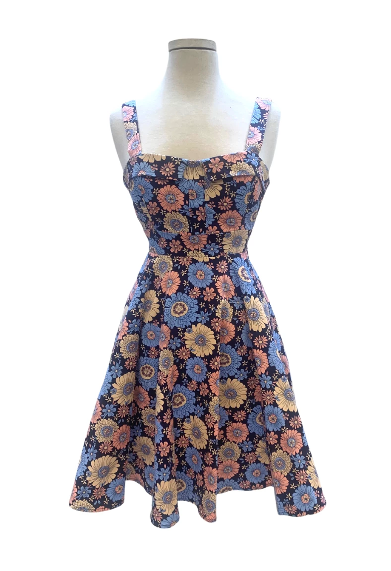 IXIA2 Missy Blue Carnation Pin Up Dresses 3 IXIA2 Missy Blue Carnation Pin Up Dresses