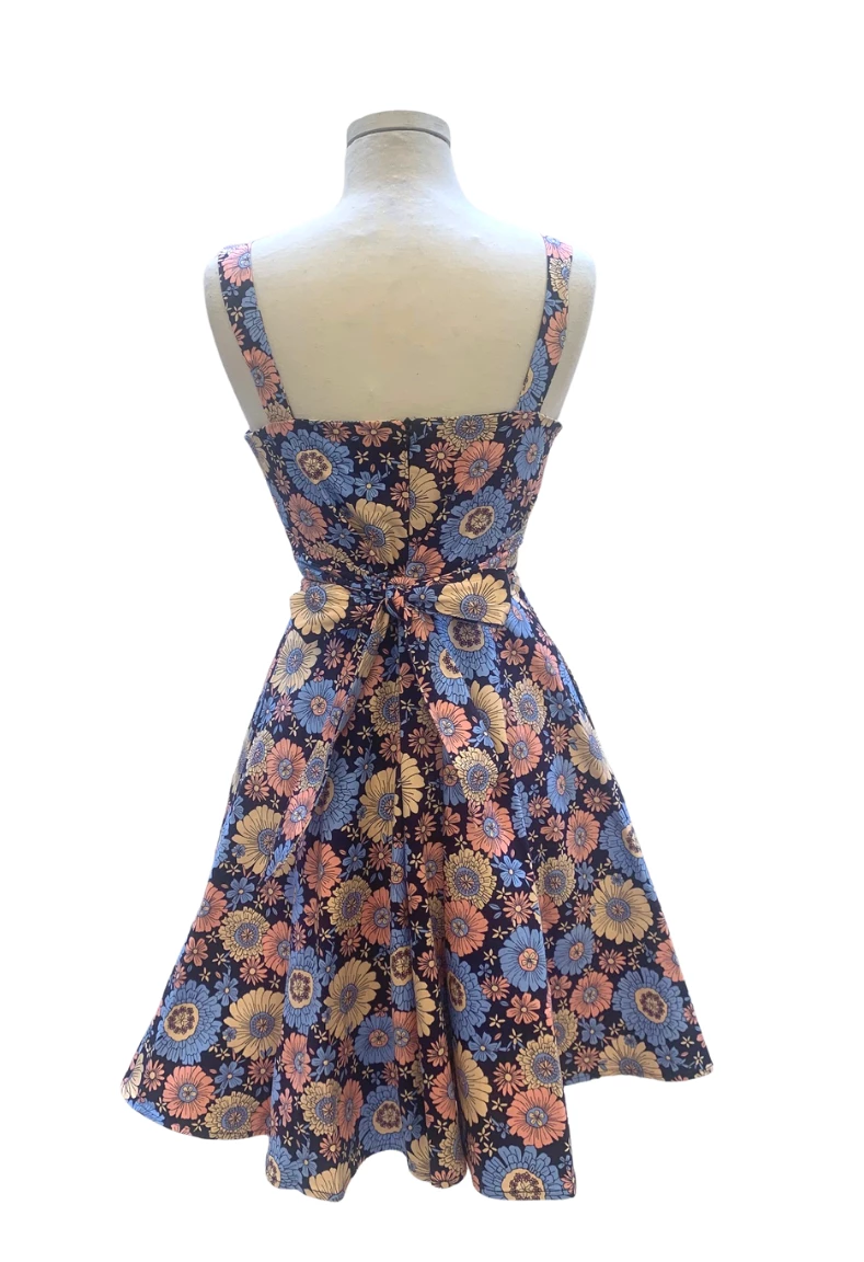 IXIA2 Missy Blue Carnation Pin Up Dresses 5 IXIA2 Missy Blue Carnation Pin Up Dresses