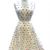 IXIA2 Pin Up Dresses Claire Lips And Lashes Dress
