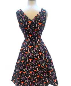 IXIA2 Claire Purple Mushroom Dress 8 IXIA2 Claire Purple Mushroom Dress