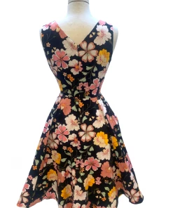 IXIA2 Claire Floral Dress Pin Up Dresses