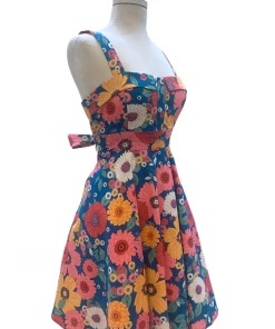 IXIA2 Pin Up Dresses Missy Pink Carnation