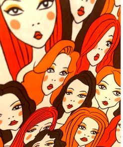 IXIA2 Claire Faces Dress Pin Up Dresses