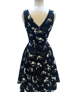 IXIA2 Pin Up Dresses Claire Cat Steal Hearts Dress