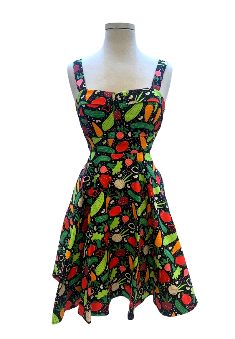 IXIA2 Missy Veggie Party Dress Pin Up Dresses 3 IXIA2 Missy Veggie Party Dress Pin Up Dresses