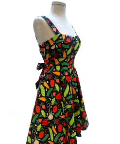 IXIA2 Missy Veggie Party Dress Pin Up Dresses