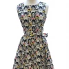 IXIA2 Pin Up Dresses So Cool Shades Dress With Tie