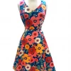 IXIA2 Claire Carnation Floral Dress