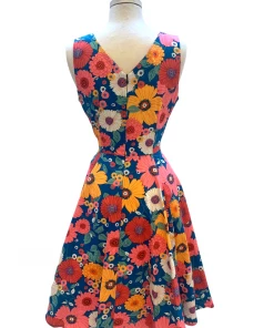 IXIA2 Claire Carnation Floral Dress 8 IXIA2 Claire Carnation Floral Dress