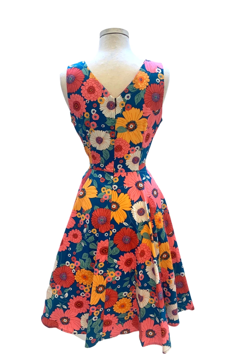 IXIA2 Claire Carnation Floral Dress 5 IXIA2 Claire Carnation Floral Dress