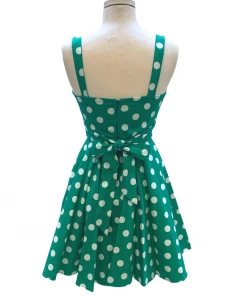 Varga Pin Up Dresses Merry Marilyn Dress -Green 8 Varga Pin Up Dresses Merry Marilyn Dress -Green