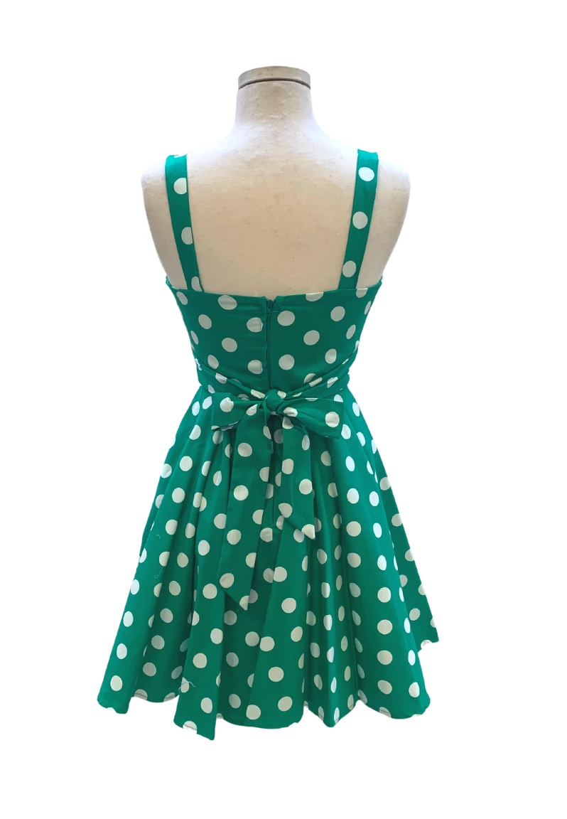 Varga Pin Up Dresses Merry Marilyn Dress -Green 5 Varga Pin Up Dresses Merry Marilyn Dress -Green