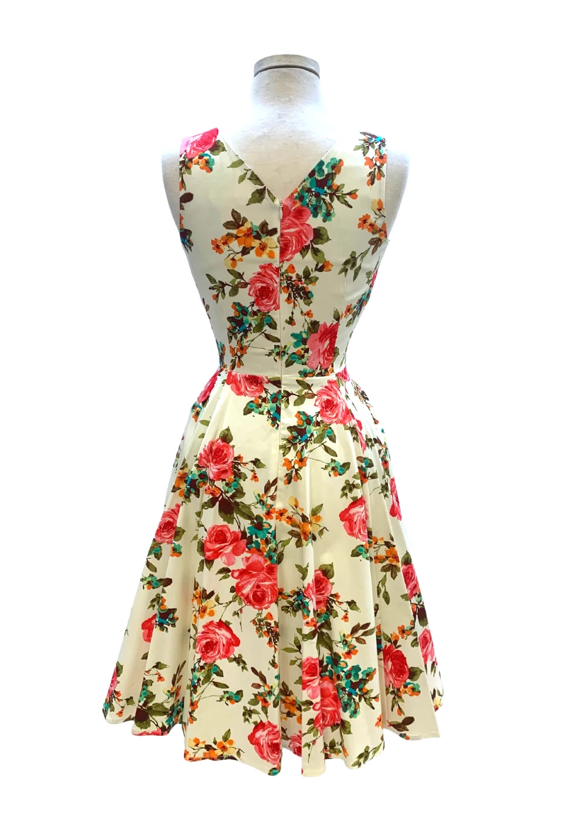 IXIA2 Claire Endless Floral Dress Pin Up Dresses 5 IXIA2 Claire Endless Floral Dress Pin Up Dresses