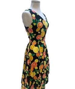 IXIA2 Pin Up Dresses Claire Citrus Dress