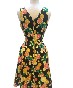 IXIA2 Pin Up Dresses Claire Citrus Dress 8 IXIA2 Pin Up Dresses Claire Citrus Dress