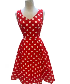 IXIA2 Pin Up Dresses Claire Dress - Polka Dot