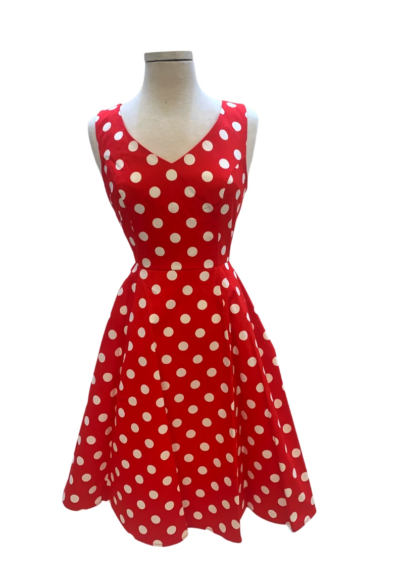 IXIA2 Pin Up Dresses Claire Dress - Polka Dot 3 IXIA2 Pin Up Dresses Claire Dress - Polka Dot