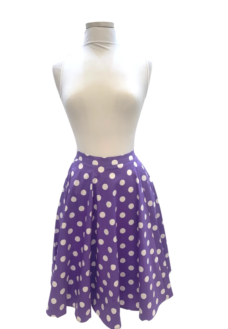 Varga Mini Skirts & Mid Length Skirt Fashion Frenzy Polka Dot Midi Skirt 3 Varga Mini Skirts & Mid Length Skirt Fashion Frenzy Polka Dot Midi Skirt