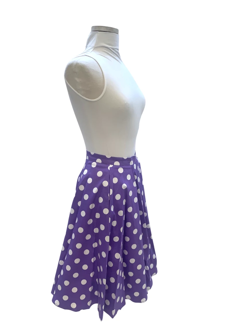 Varga Mini Skirts & Mid Length Skirt Fashion Frenzy Polka Dot Midi Skirt 4 Varga Mini Skirts & Mid Length Skirt Fashion Frenzy Polka Dot Midi Skirt