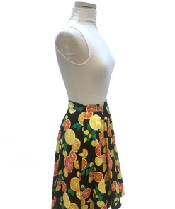 IXIA2 Fashion Frenzy Citrus Skirt Midi Skirt