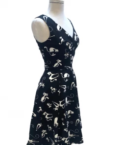 IXIA2 Pin Up Dresses Claire Cat Steal Hearts Dress