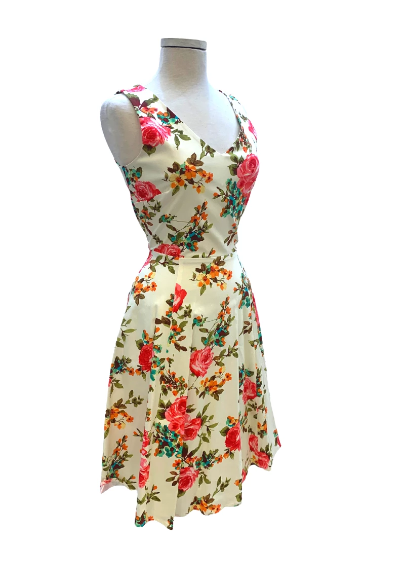 IXIA2 Claire Endless Floral Dress Pin Up Dresses 4 IXIA2 Claire Endless Floral Dress Pin Up Dresses