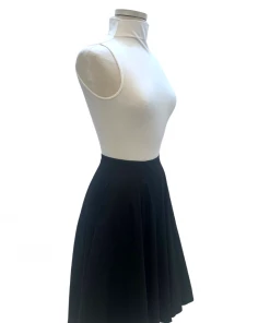 IXIA2 Mini Skirts & Mid Length Skirt Fashion Frenzy Solid Black Midi Skirt 8 IXIA2 Mini Skirts & Mid Length Skirt Fashion Frenzy Solid Black Midi Skirt