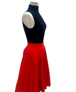 IXIA2 Fashion Frenzy Midi Skirt - Red Mini Skirts & Mid Length Skirt