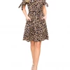 LA SOUL Printed Dresses Safari Ready Leopard Dress