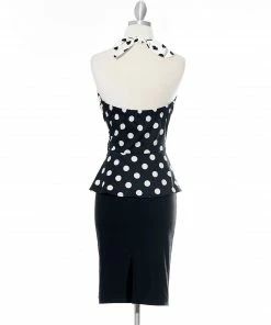IXIA2 Ms. Dot Vintage Black Top