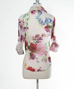 Magazine Long Sleeve Top Love Floral Ivory Button Down Top 7 Magazine Long Sleeve Top Love Floral Ivory Button Down Top