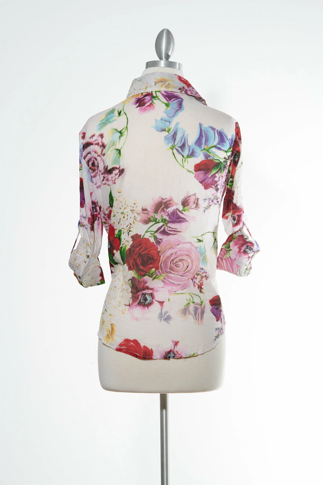 Magazine Long Sleeve Top Love Floral Ivory Button Down Top 5 Magazine Long Sleeve Top Love Floral Ivory Button Down Top