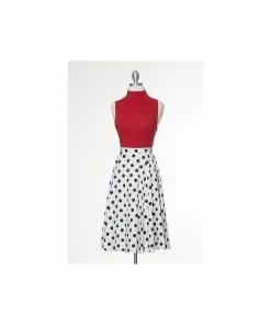 Varga Spotless Mind Midi Skirt - White Mini Skirts & Mid Length Skirt