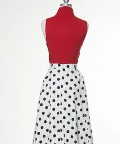 Varga Spotless Mind Midi Skirt - White Mini Skirts & Mid Length Skirt