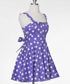 IXIA2 Merry Marilyn Dress - Lavender Pin Up Dresses